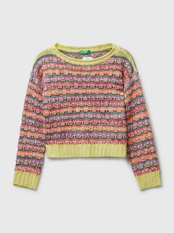 Pull multicolore Filles