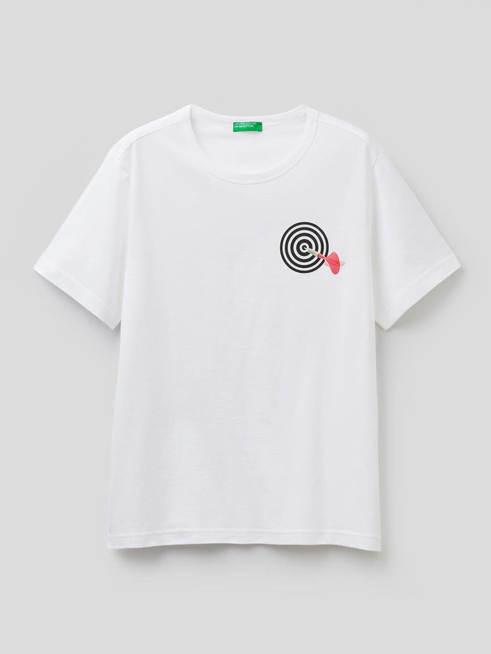 T-shirt en pur coton avec imprimé image number 1