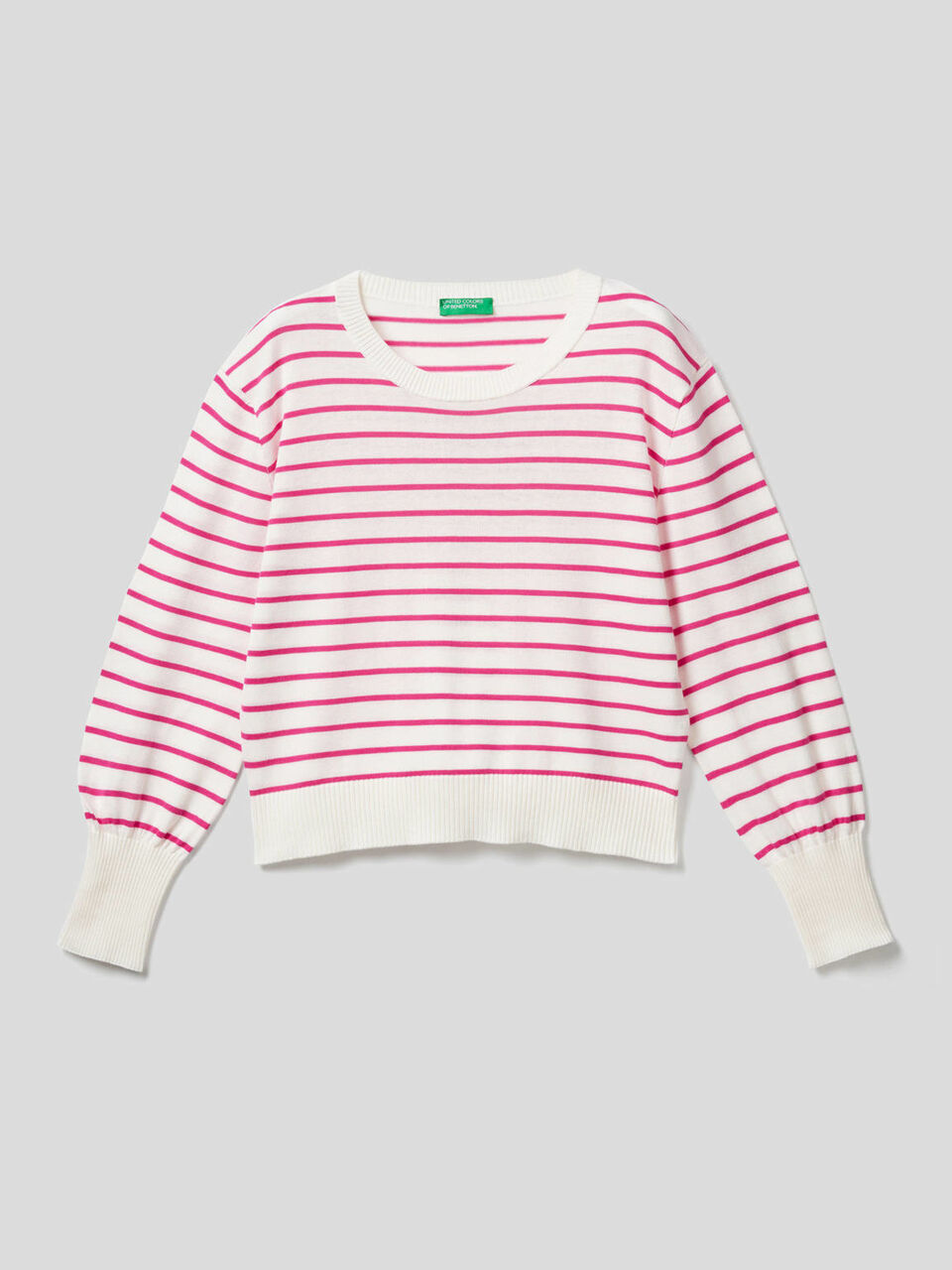 Pull avec manches bouffantes image number 1