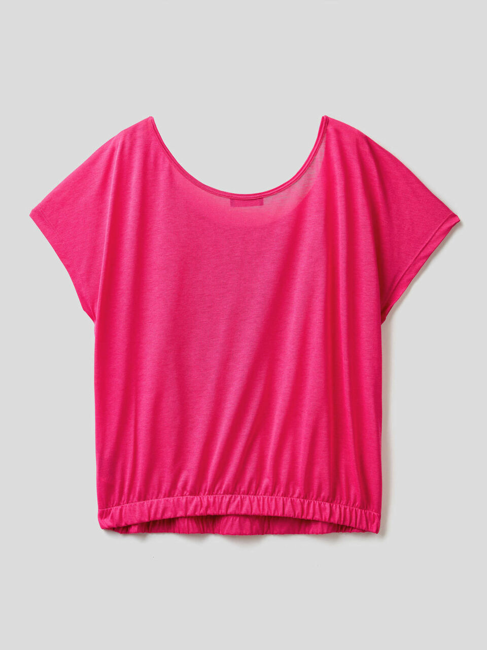 Blouse fluide avec encolure ronde image number 2
