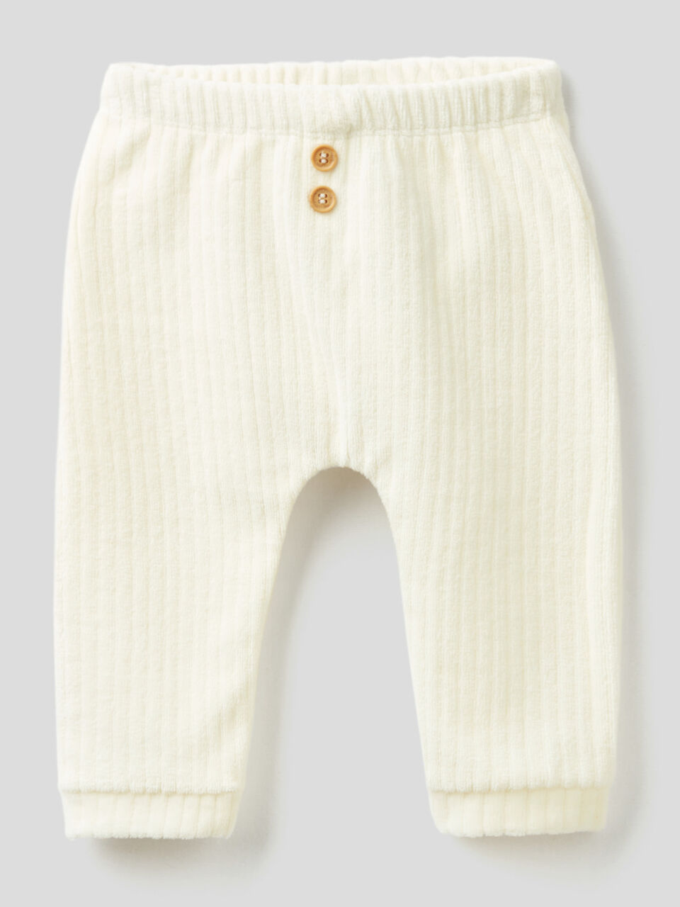 Pantalon en chenille avec petit animal image number 1