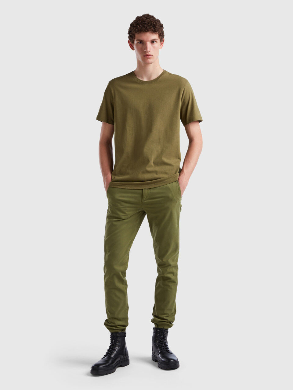 Pantalon vert online militaire homme