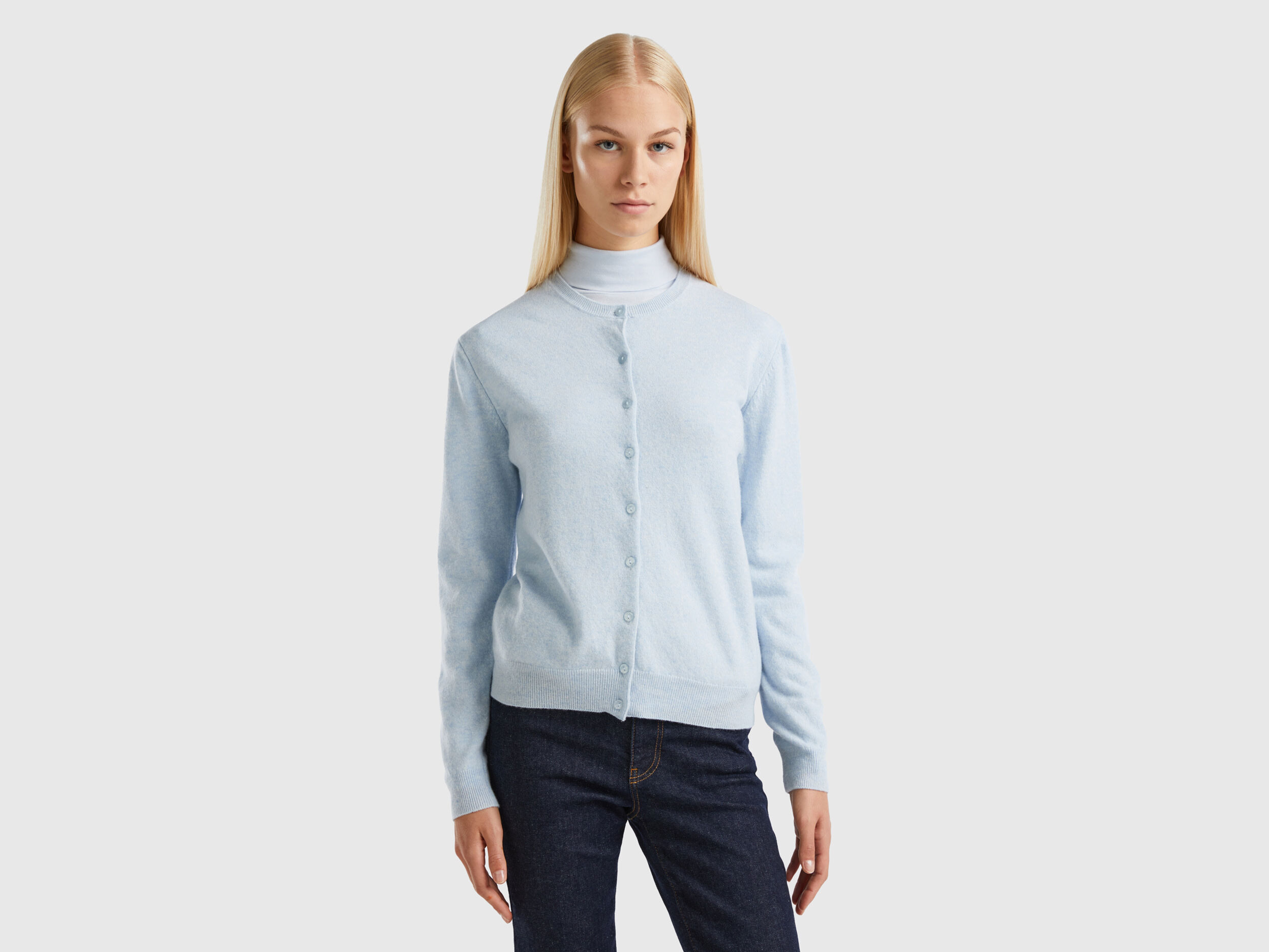 Gilet bleu clair femme best sale