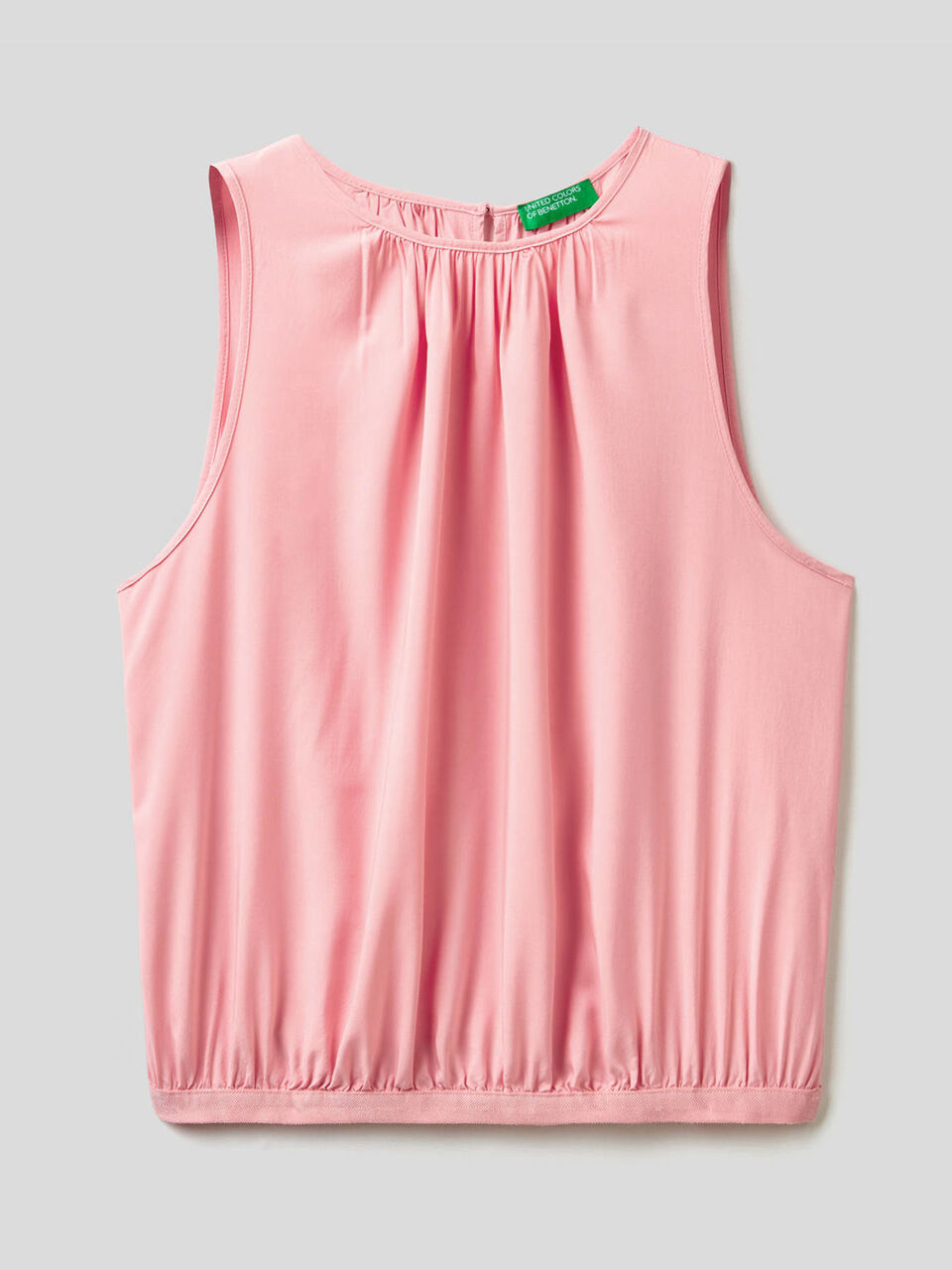 Blouse sans manches avec fronces image number 1