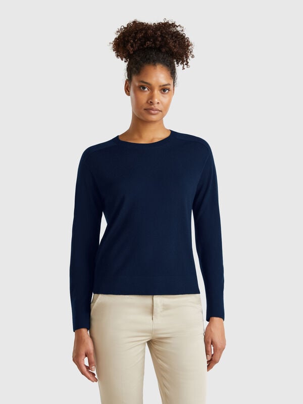 Pull en pure laine mérinos Femme
