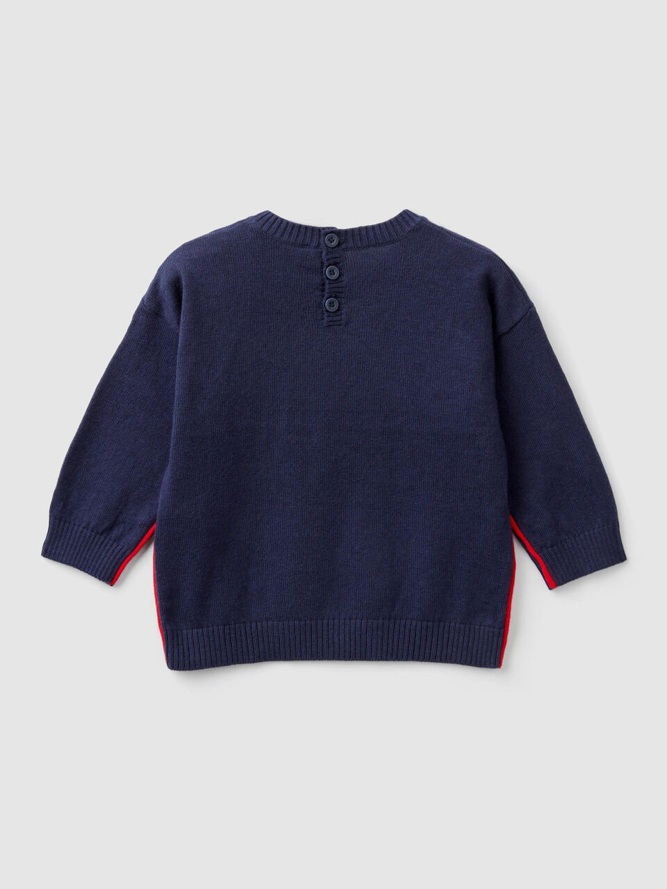 Pull avec inscription et zip image number 2
