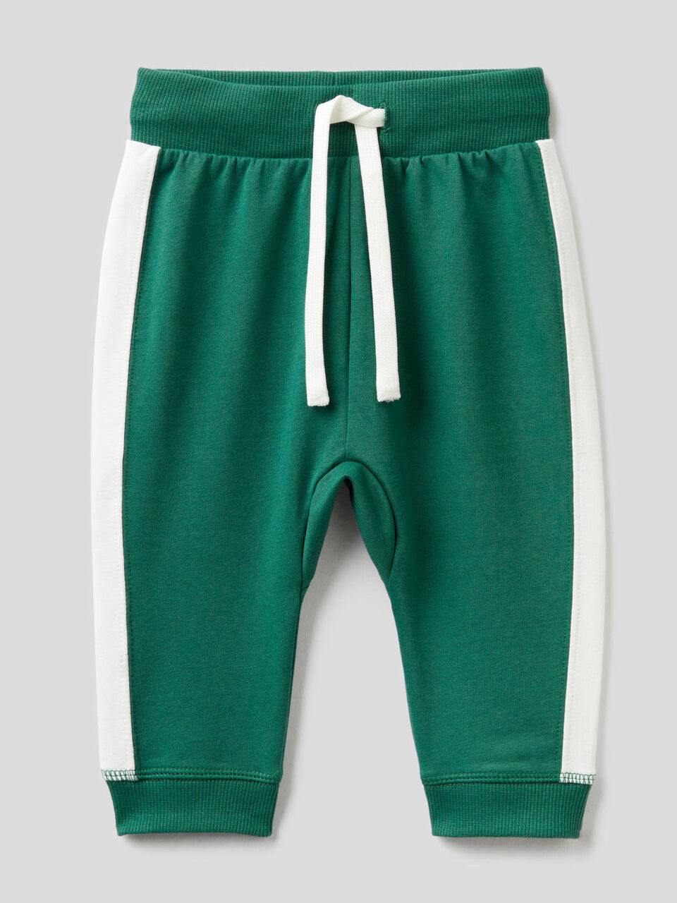 Pantalon en molleton de coton bio stretch image number 1