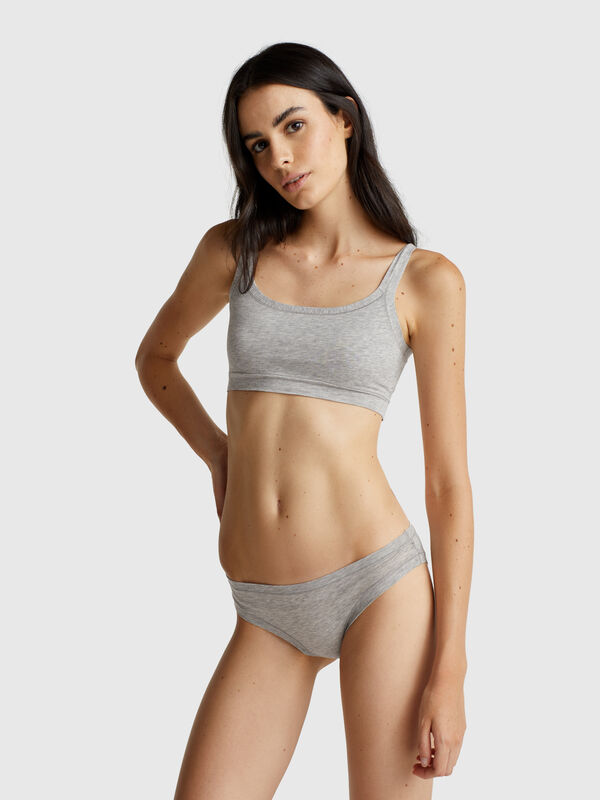 Soutien-gorge en coton super extensible Femme
