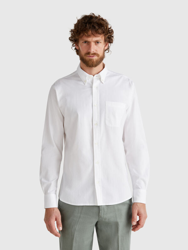 Chemise boutonnée coupe classique Homme