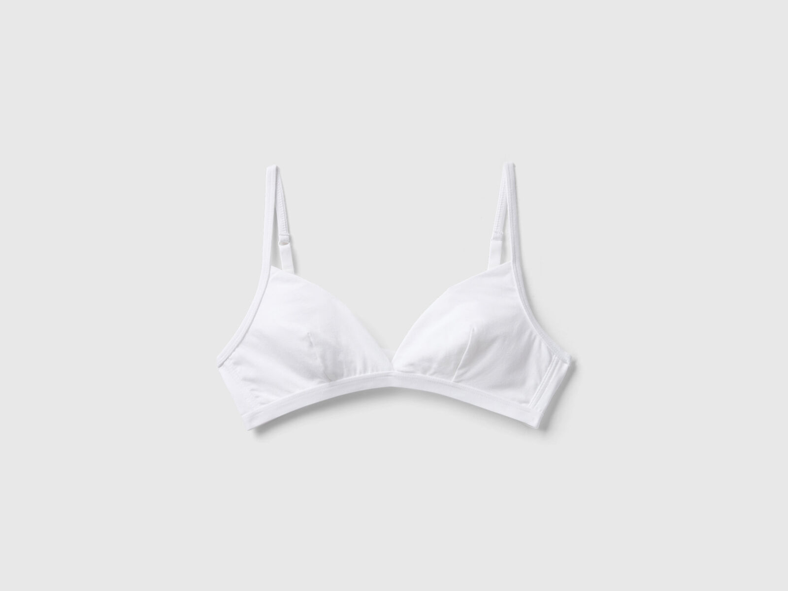 Soutien-gorge triangle super stretch - Blanc