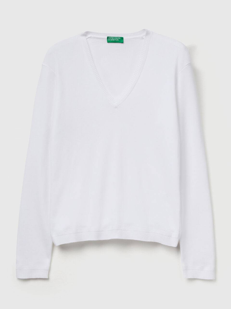 V NECK SWEATER L/S Femme image number null