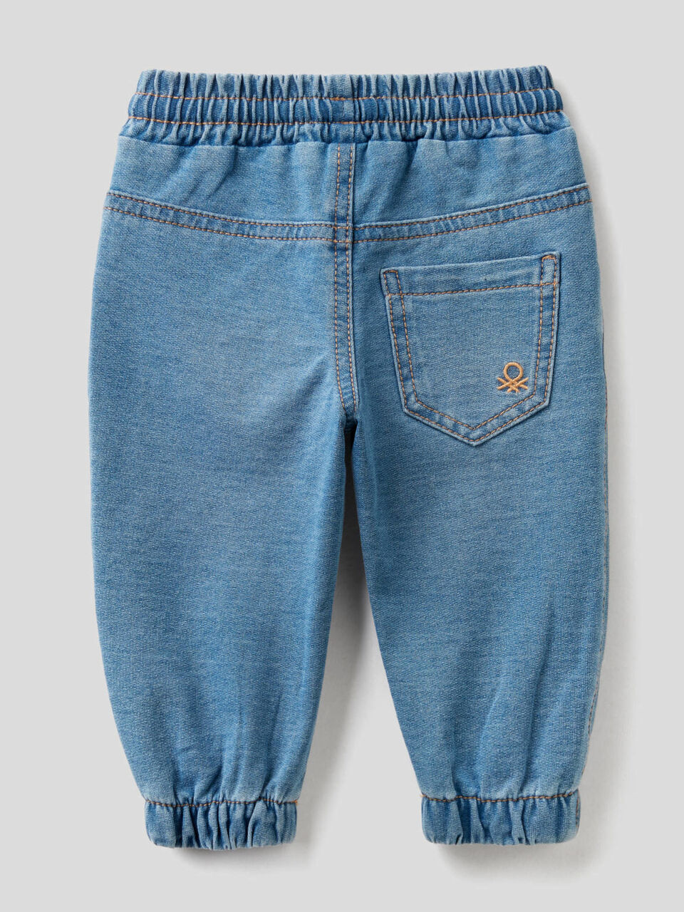 Pantalon en molleton effet denim image number 2