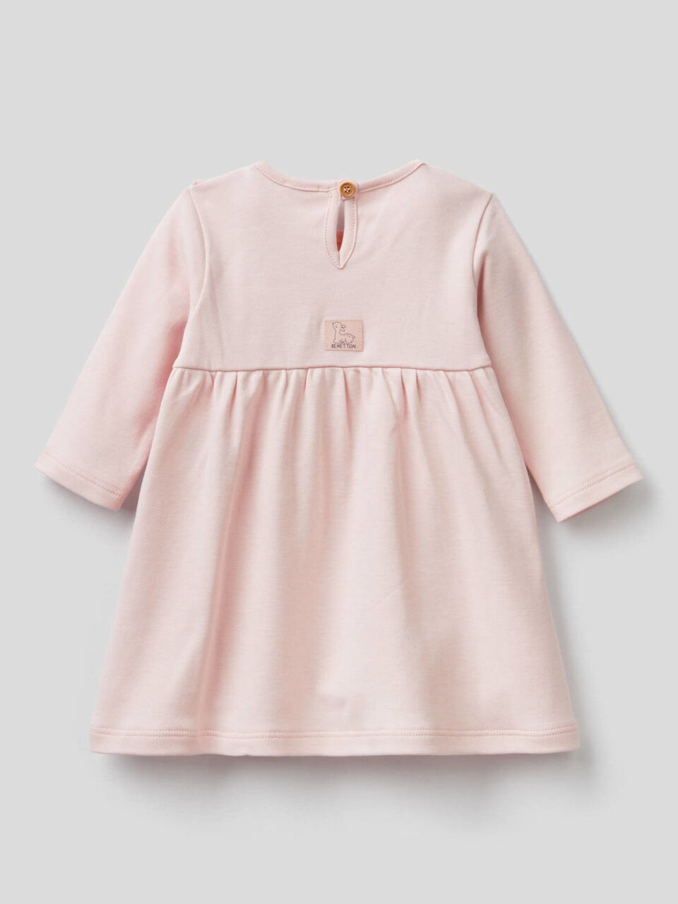 Robe en coton bio avec ruches image number 2