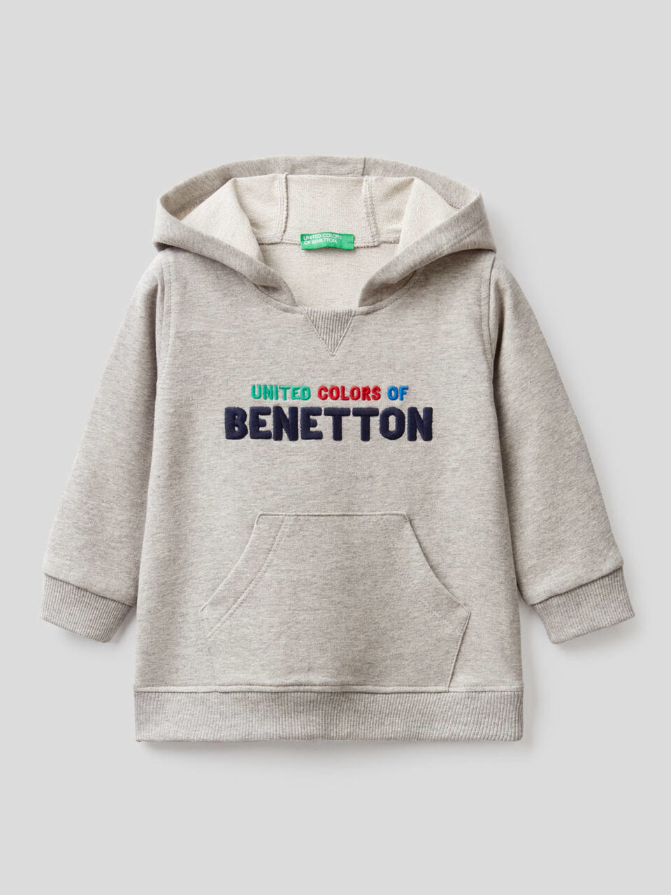 Sweat avec capuche en coton bio stretch image number 1