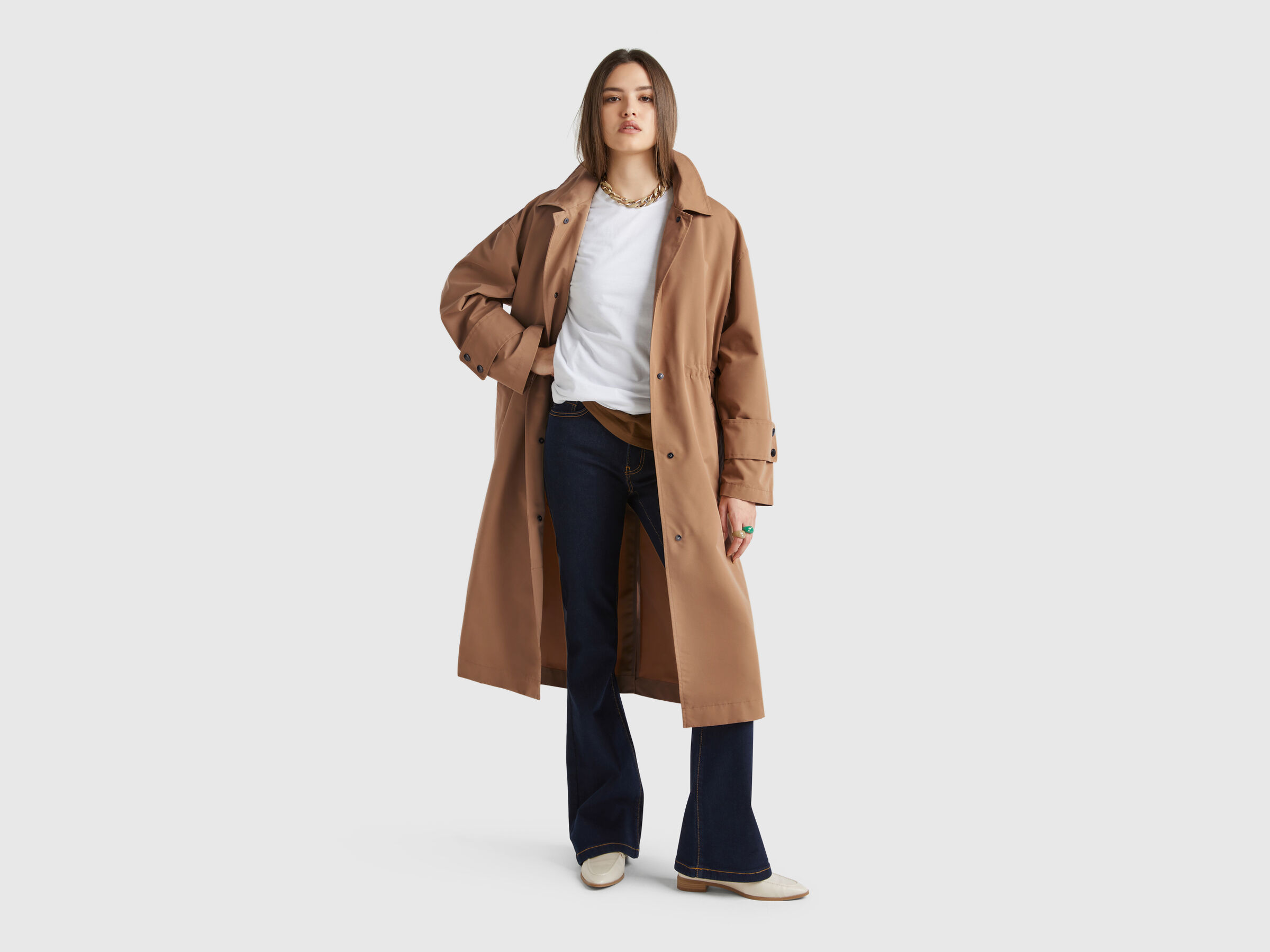 TRENCH COAT Femme image number 2