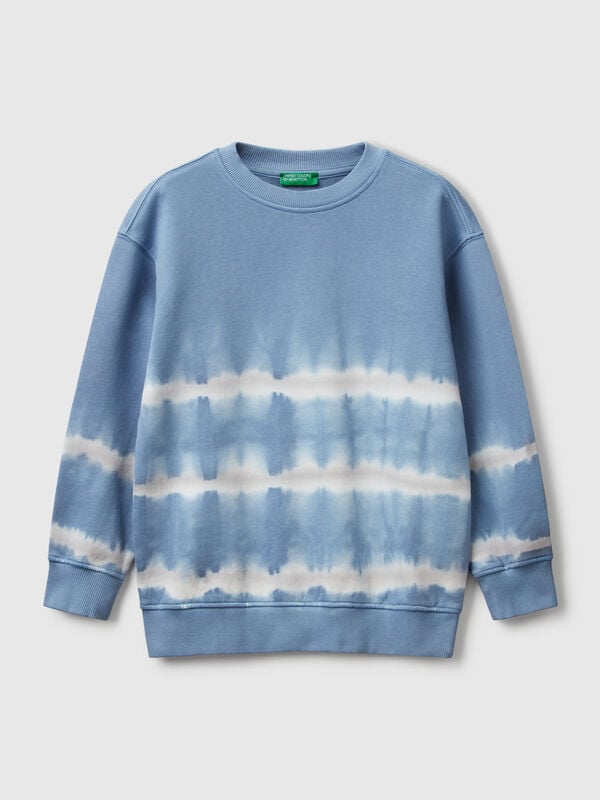 Sweat over-fit tie-dye Garçon