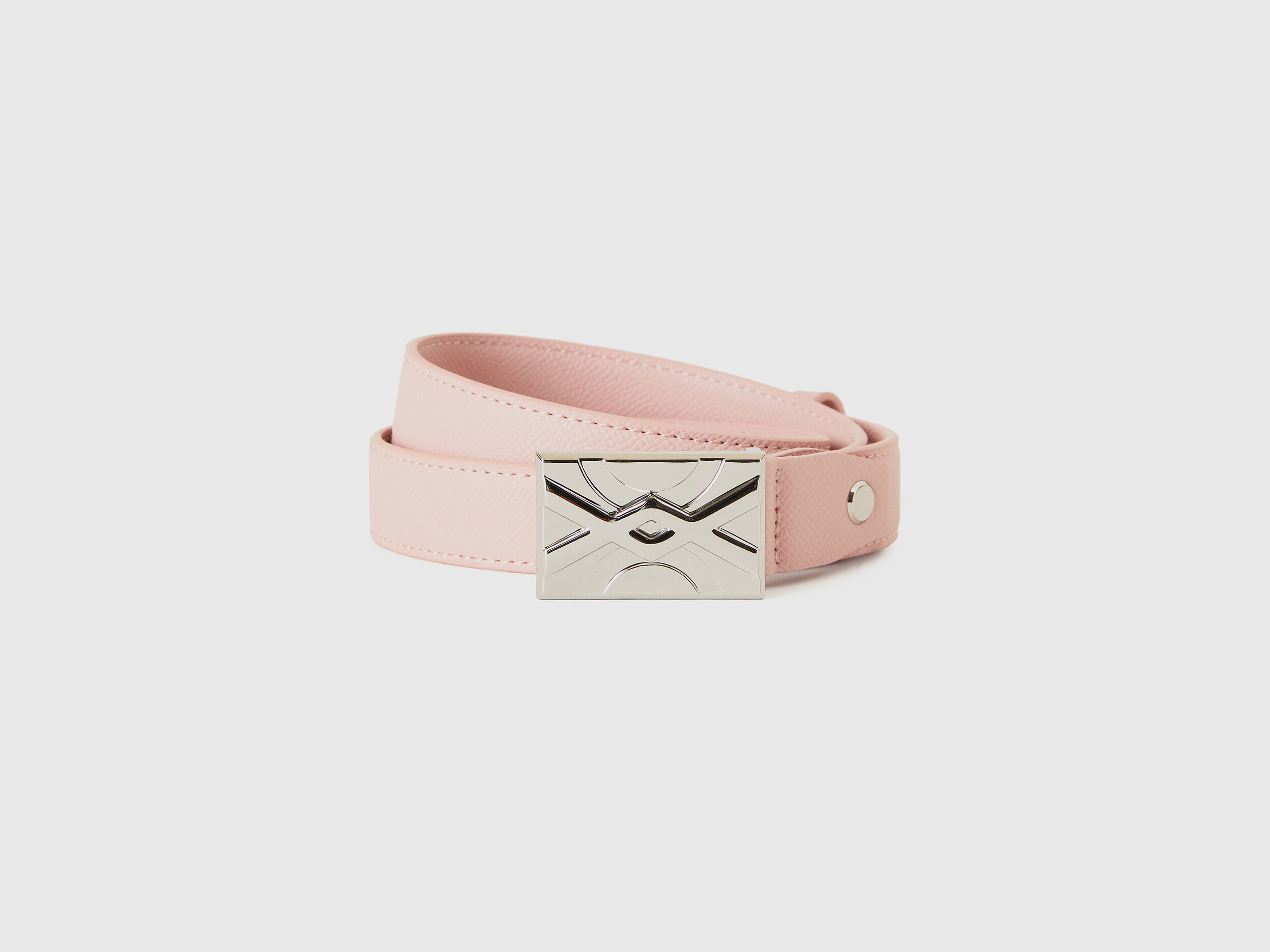 Ceinture fine rose poudré cheap