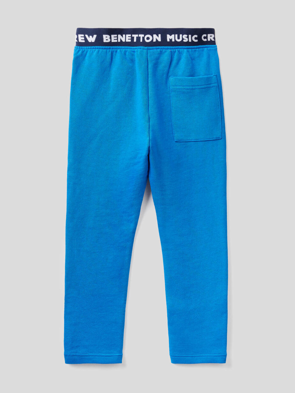 Pantalon en molleton avec élastique décoré du logo image number 2