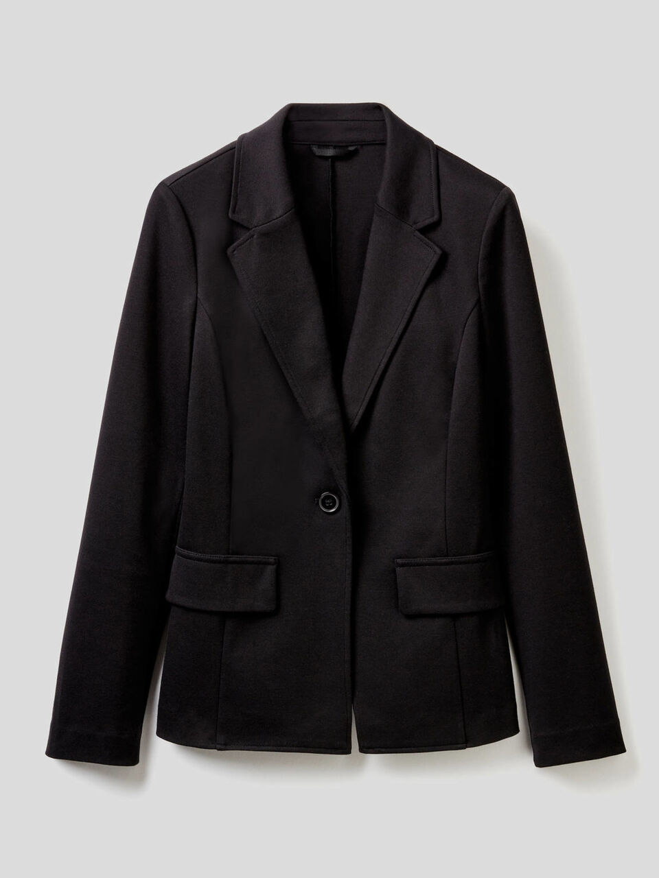 Blazer en coton mélangé stretch image number 1