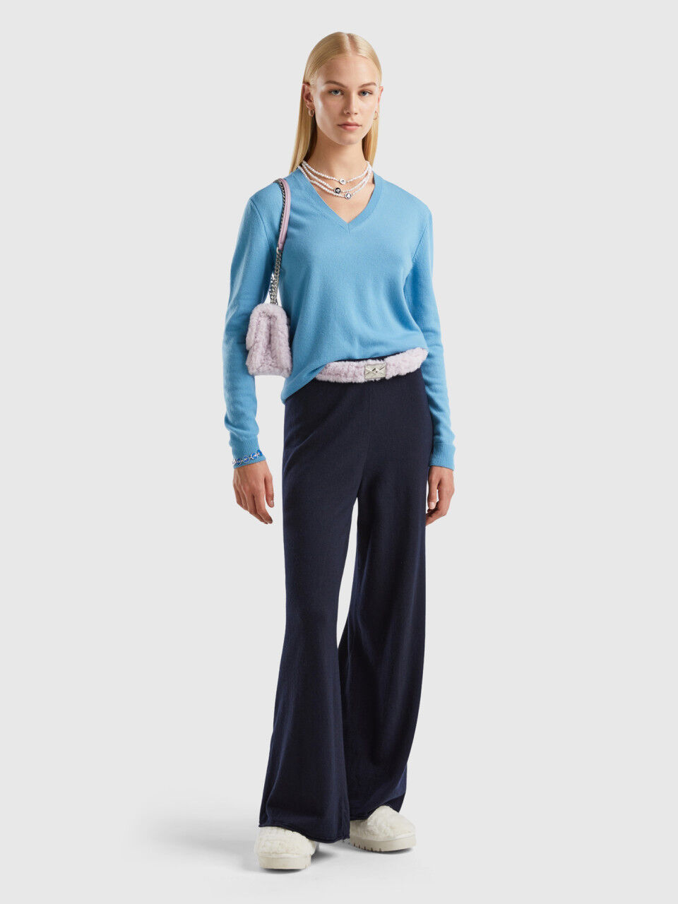 Pull benetton clearance femme 2019
