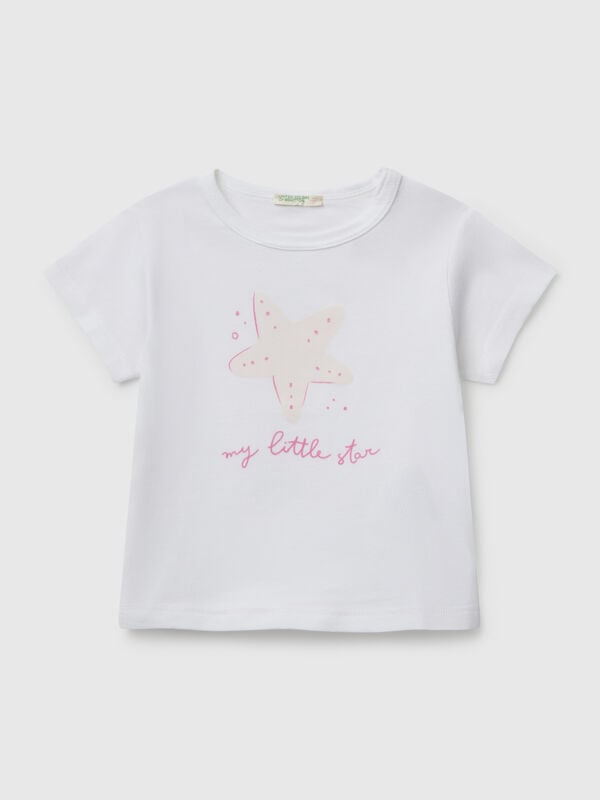 T-shirt à manches courtes avec imprimé Naissancede