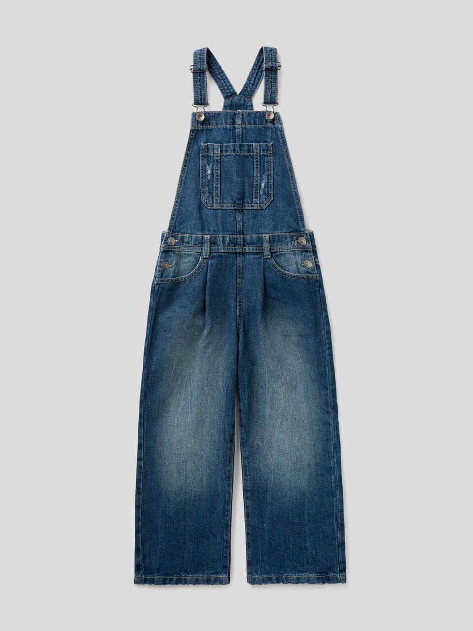 Salopette en jeans 100% coton image number 1