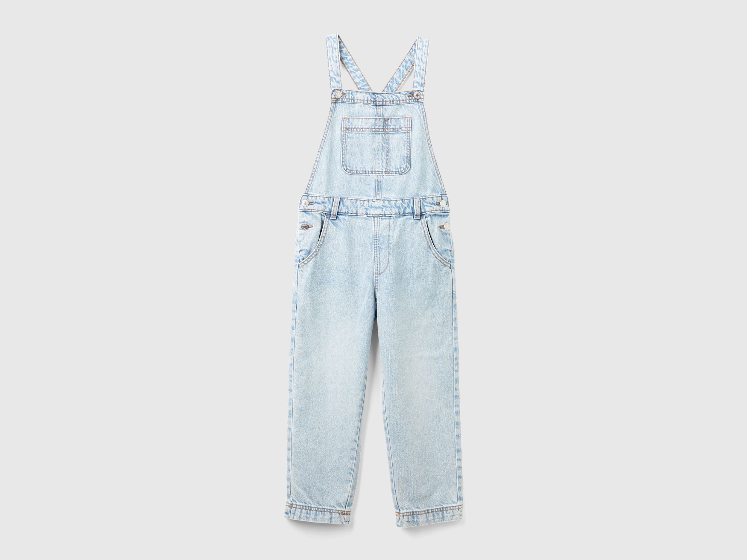 Salopette jeans bambina top