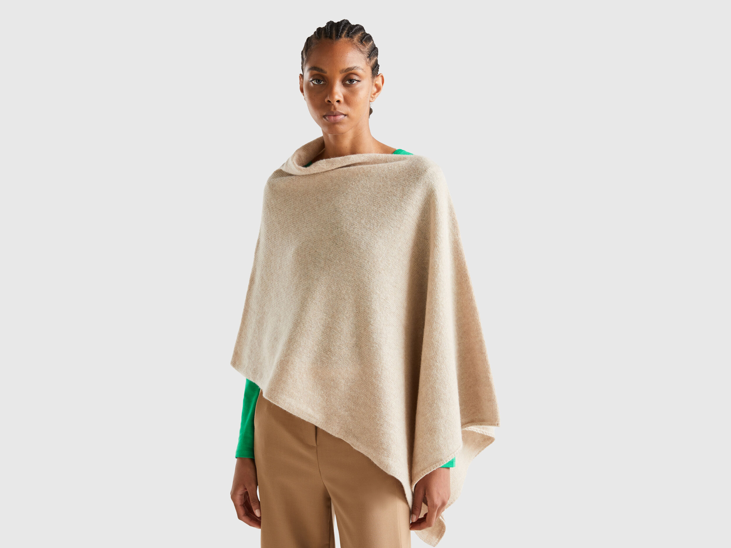 Cape sales femme laine