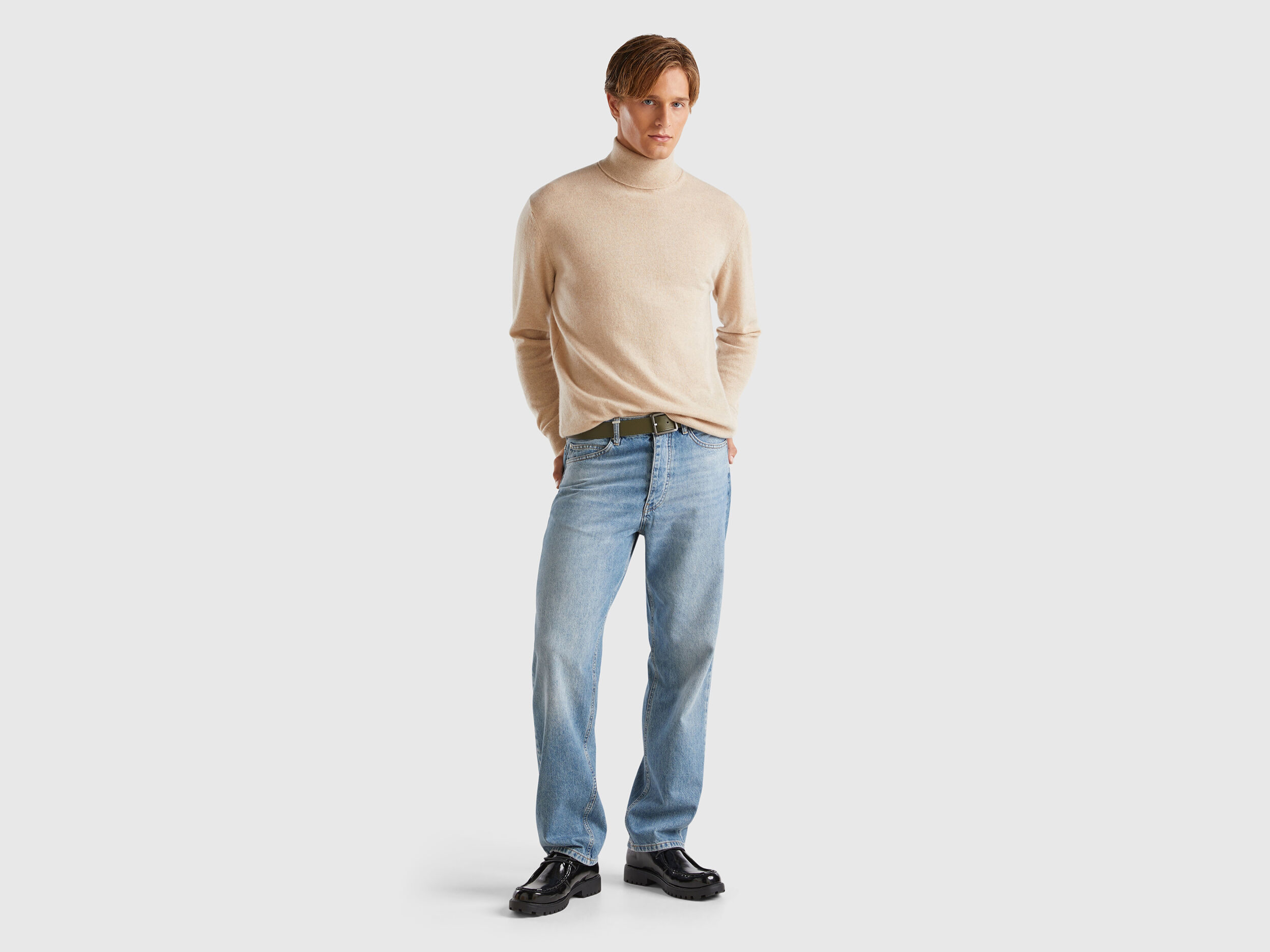 Benetton pull cachemire hot sale
