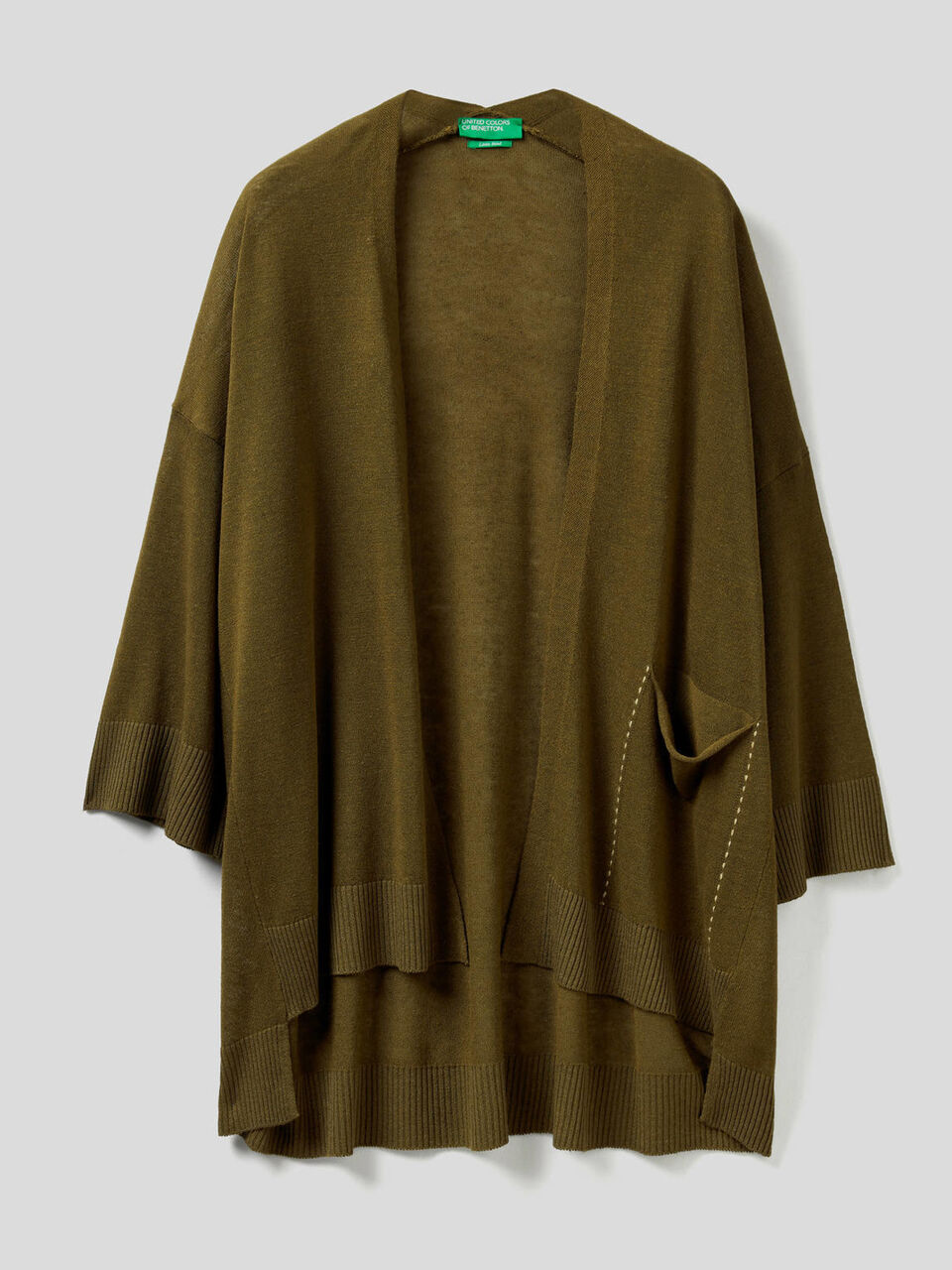 Gilet ouvert avec manches 3/4 image number null