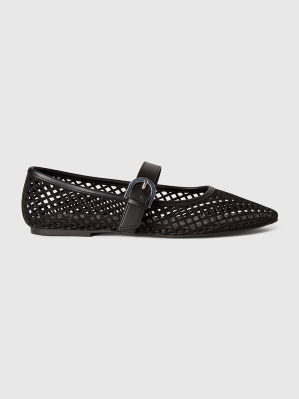Ballerines résille Femme