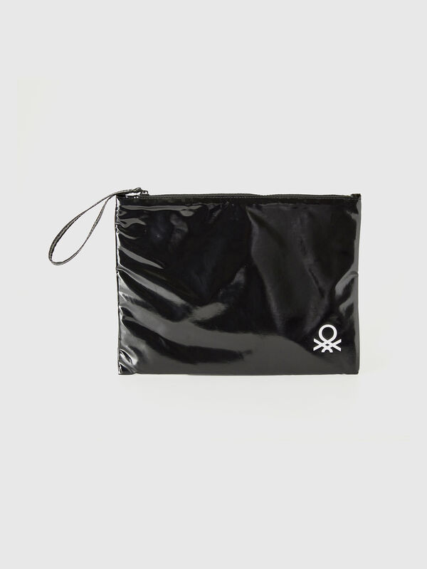 Grande pochette à logo