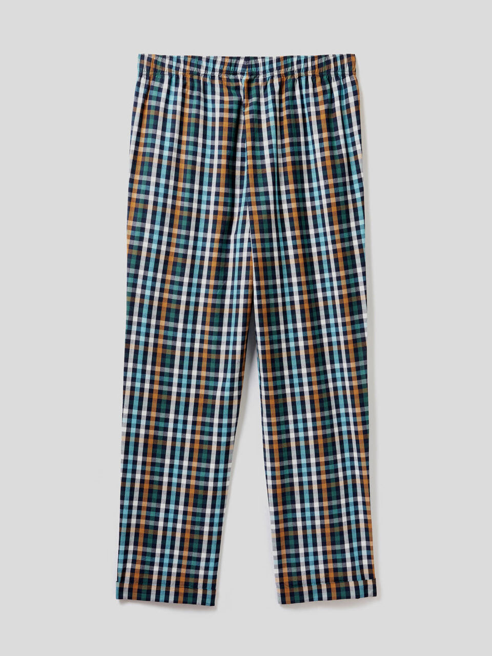 Pantalon à petits carreaux et revers image number 2