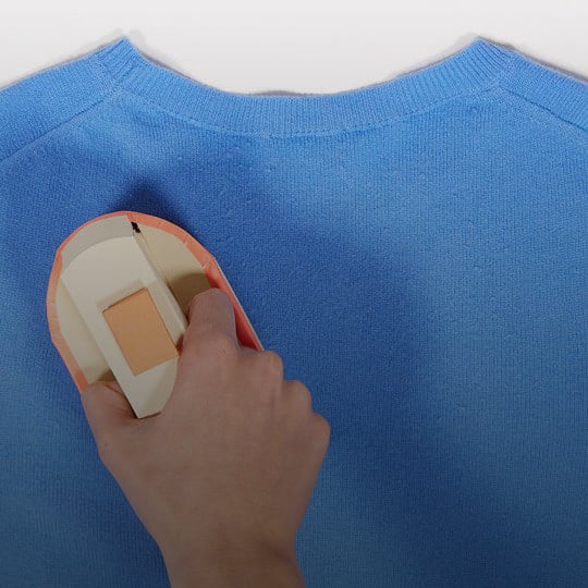 comment  retirer les bouloches benetton
