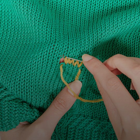 comment  racommoder un vêtement benetton