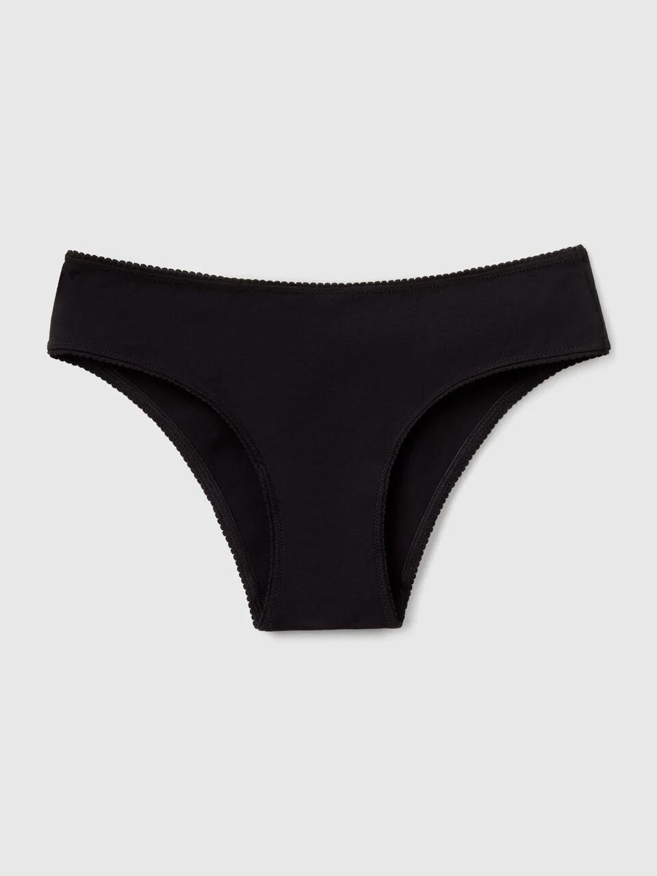 Slip basique en coton stretch