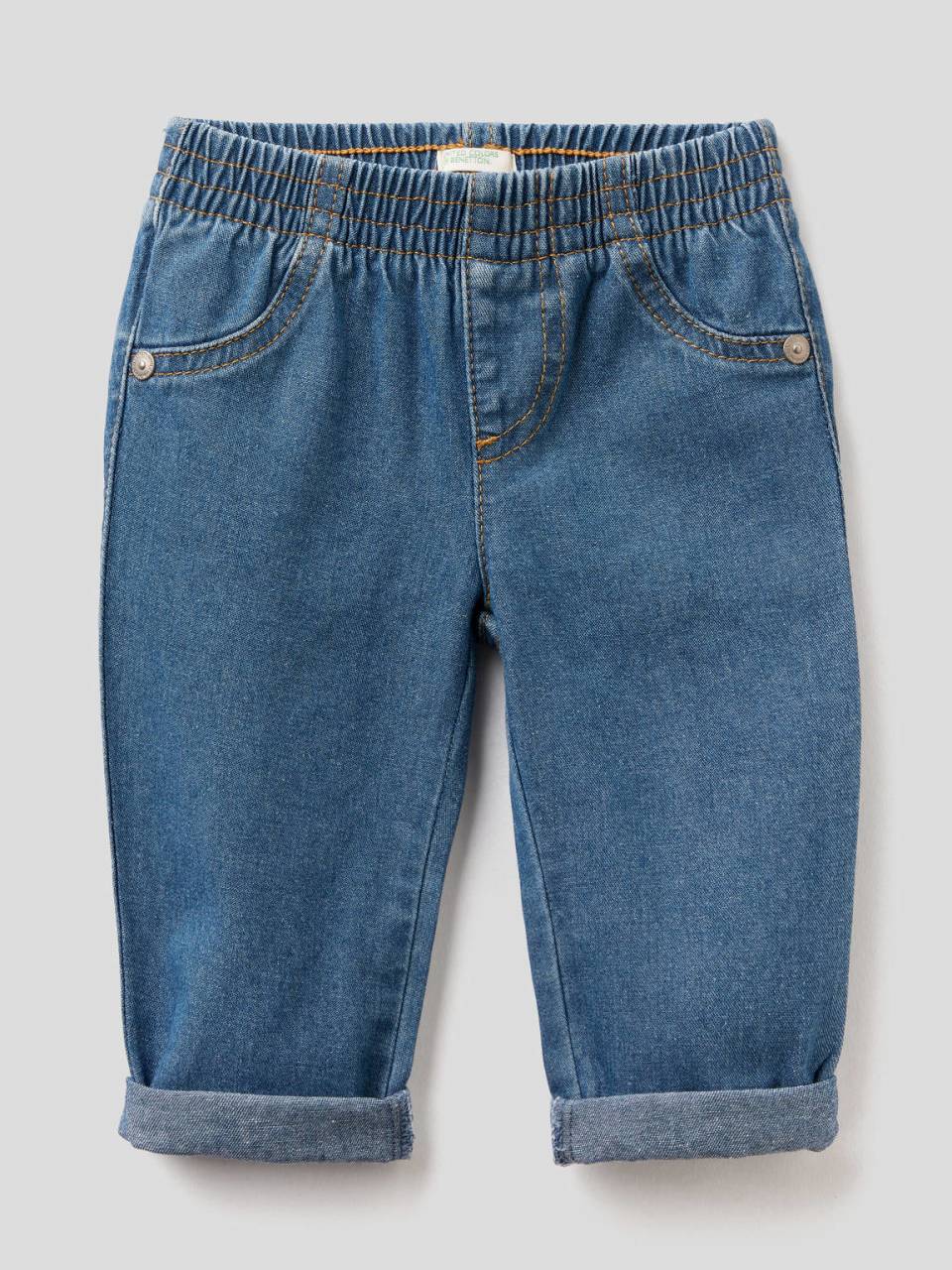 Benetton Jeans en denim de 100 % coton. 1