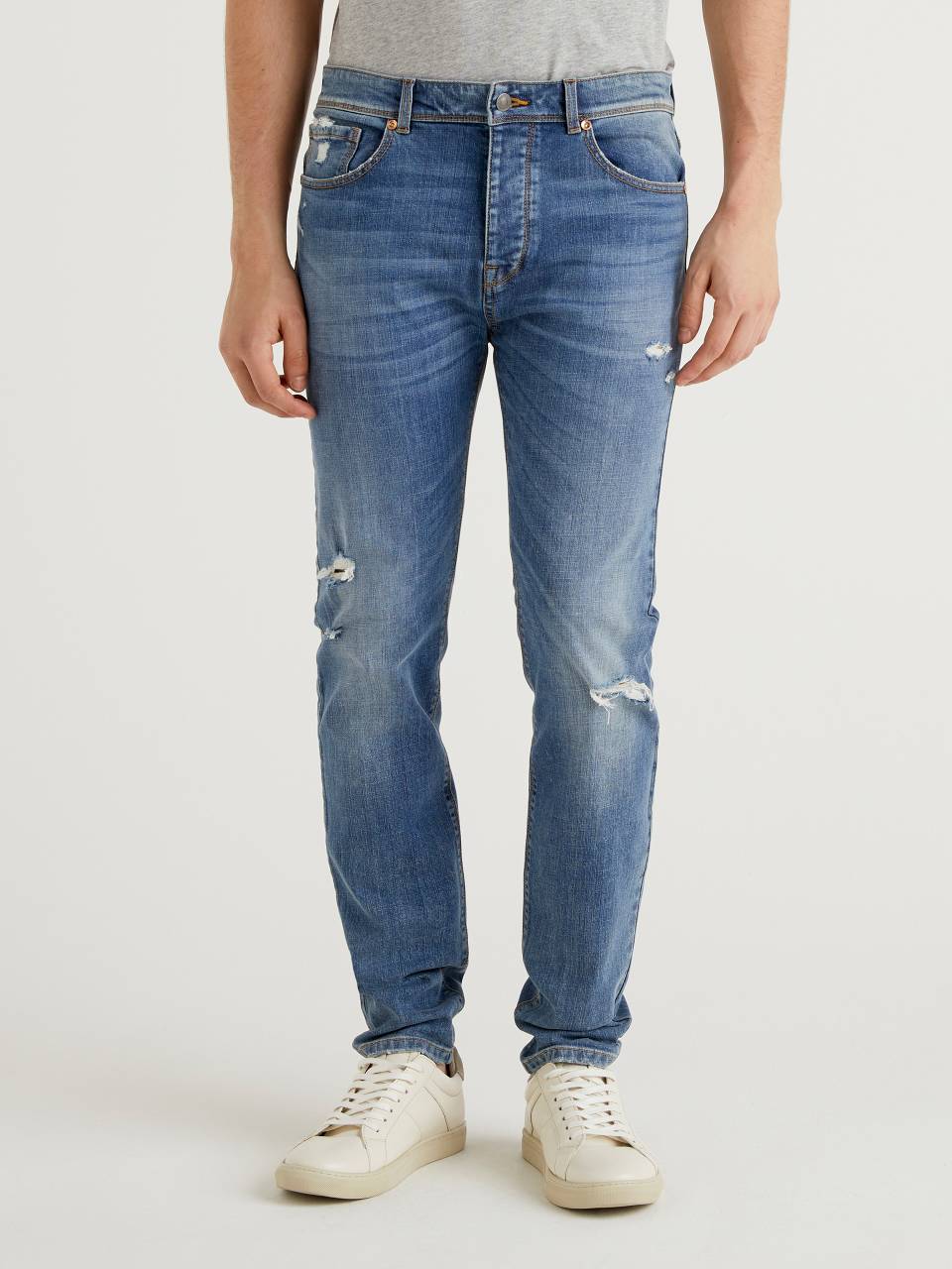 Benetton Jeans coupe skinny. 1