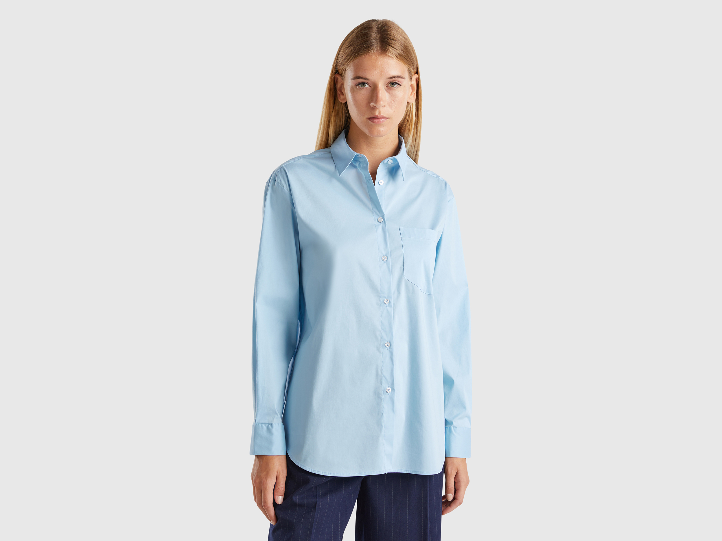 Chemisiers et Blouses Femme Nouvelle Collection 2024 Benetton