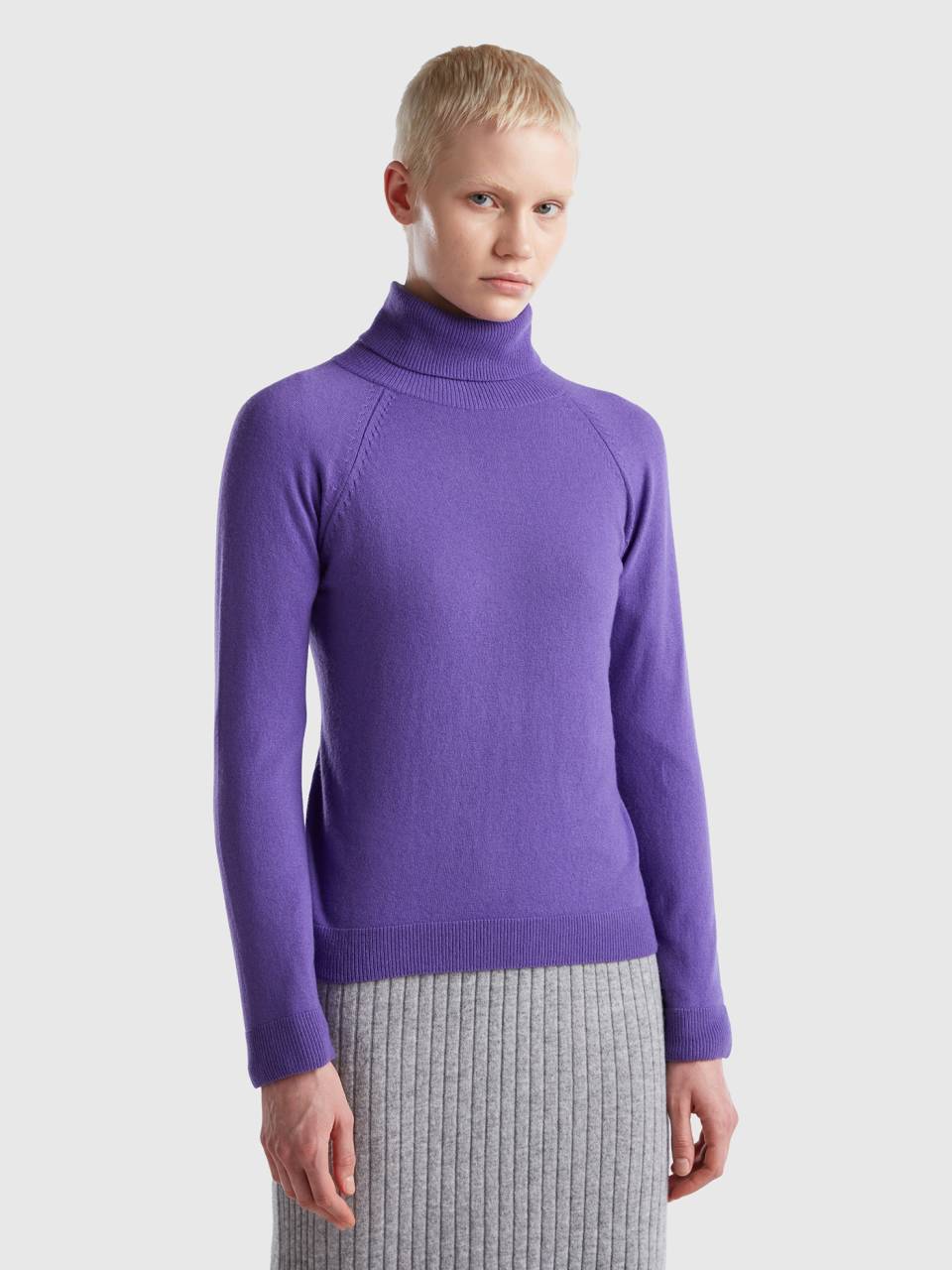 Pull sales cachemire benetton